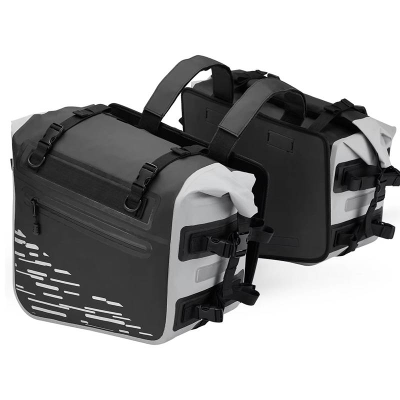 EBDFGHK Motorrad Satteltasche Kompatibel Mit R1250GS Für R1200GS Für F850GS Für F750GS LC Für ADV Motorrad Satteltasche 2 Stück 35 L wasserdichte Seitensatteltaschen Seitentaschen von EBDFGHK