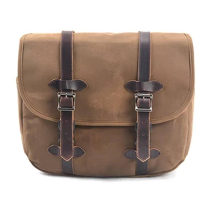 EBDFGHK Motorrad Satteltasche Motorrad Satteltaschen Werkzeugtaschen Gepäck SideBag Reisetaschen Aufbewahrungstaschen Wasserdicht Universal Zubehör Abnehmbar(Brown) von EBDFGHK