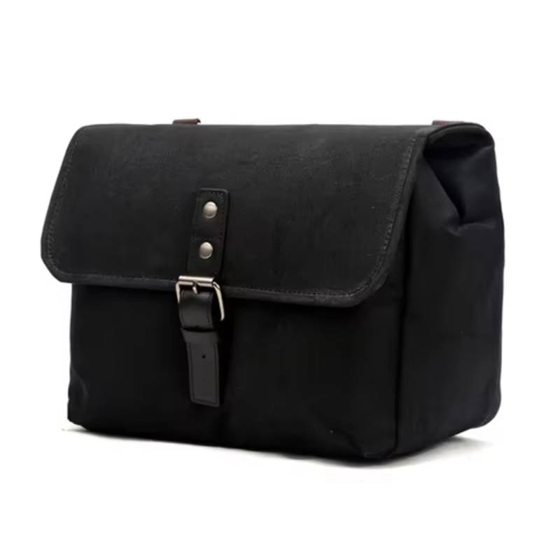 EBDFGHK Motorrad Satteltasche Motorrad Satteltaschen wasserdichte Seitentasche Seitentasche Reise Lokomotive Reittasche Aufbewahrungstaschen Universal Abnehmbares Zubehör(Black) von EBDFGHK