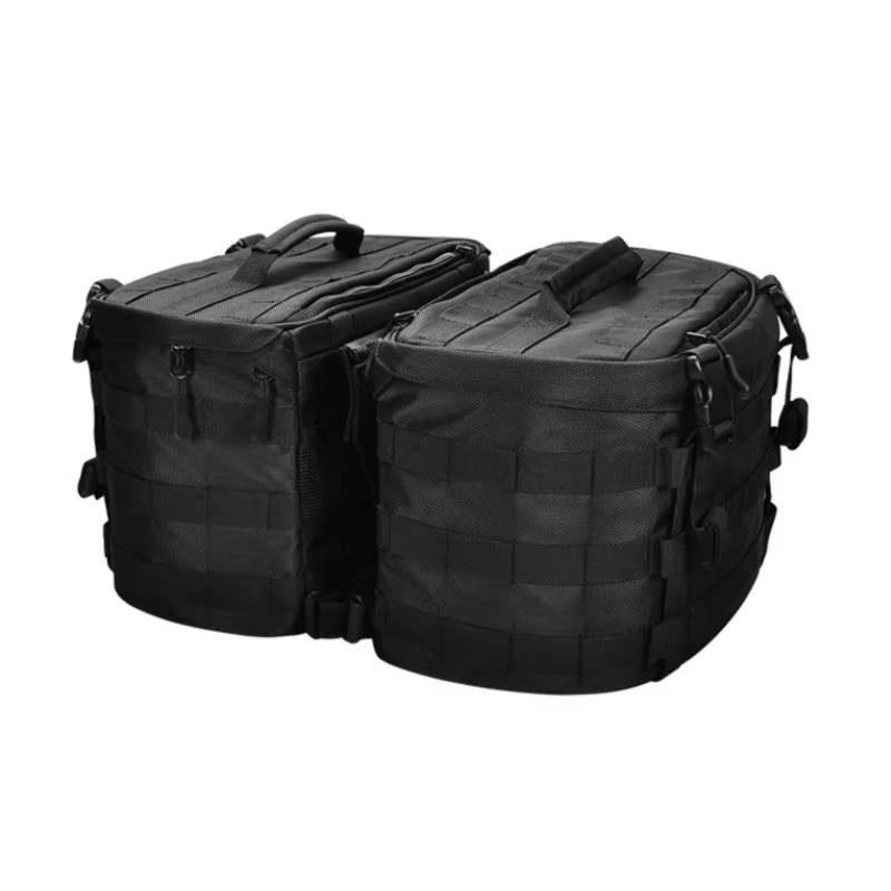 EBDFGHK Motorrad Satteltasche Motorrad-Seitentaschen Für Die Straße Multifunktionale Aufbewahrungstasche Schwarz Groß Für Kapazität wasserdichte Tasche Satteltasche Universell Abnehmbar von EBDFGHK