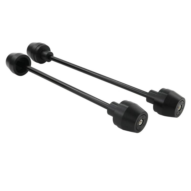 EBDFGHK Rahmen-Schieber Kompatibel Mit Suzuki Für GSXR600 Für GSXR750 2004 2005 Motorrad Vorderrad Hinterrad Gabel Achse Sliders Cap Crash Protector Motorradzubehör von EBDFGHK