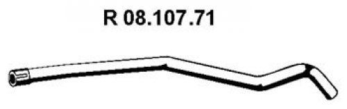 Eberspächer 08.107.71 Abgasrohr von EBERSPÃ„CHER