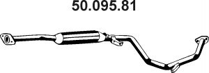 Eberspächer 50.095.81 Mittelschalldämpfer von Eberspächer