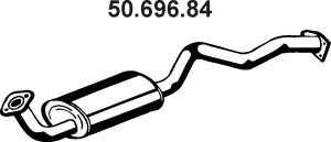 Eberspächer 50.696.84 Endschalldämpfer von EBERSPÃ„CHER