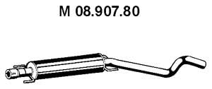 EBERSPÄCHER 08.907.80 Mittelschalldämpfer von EBERSPÄCHER