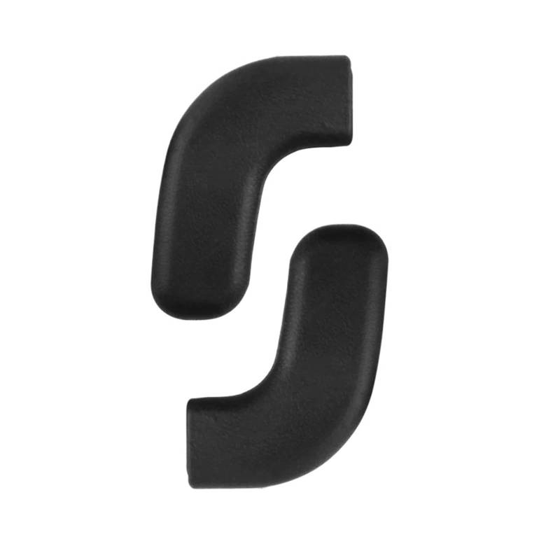 2Pack For2007-2023 Front Stoßstange Zughaken Abdeckungen Towball Haken Protector Auto(Black) von EBGAZSPD