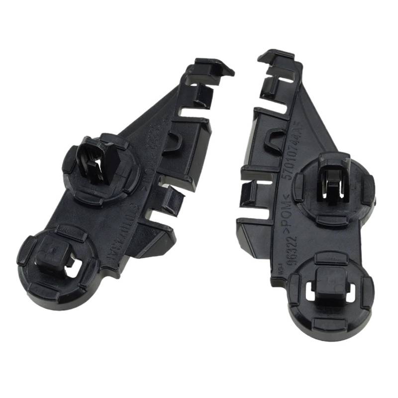 57010745AF 57010745AE 2Pcs Schwarz Auto Vorderen Stoßfänger Unterstützung Halterung 2011-2018 2019 2020 57010744AF 57010744AE von EBGAZSPD
