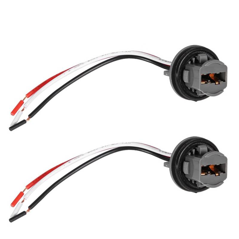 2 Stücke T20 Stecker 7443 Auto Glühbirnenhalter Stecker Adapter LED Bremslicht Stecker Fahrzeug Kabelbäume Leistung Leistung und Hohe zuverlässigkeit. Daten von EBTOOLS