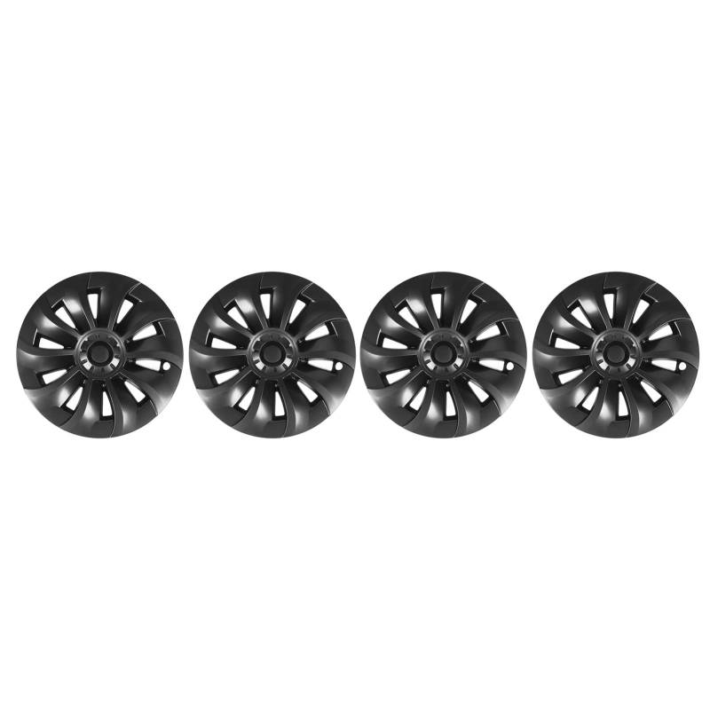 4PCS 9 I Rad Hub für - Sportliches Design & Easy Installation - Vollrad -Ion (Gray) von EBTOOLS