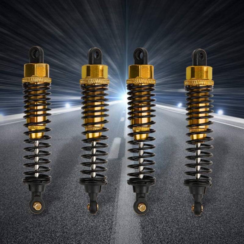 4PCS D Aluminium OY RC Kit für HSP /10 Fernbedienungsauto, Leichtgewicht & (ORANGE) von EBTOOLS