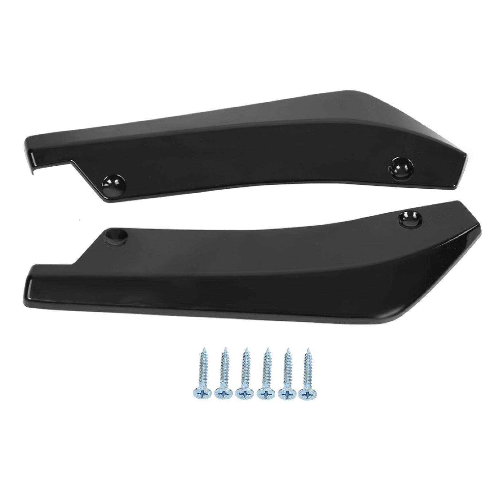 Auto Heckstoßstange Spoiler Auto HeckstoßStange Diffusor 2 Stück Auto Heckstoßstange Lippe Anti Crash Spoiler Canard Diffusor Wrap Winkel Splitter Dekorative Accessoires Auto Heckstoßstange Spoiler Auto HeckstoßStange Diffusor 2 Stück Auto Heckstoßstange Lippe Anti Crash Spoiler Canard Diffusor Wrap Winkel Splitter Dekorative Accessoires von EBTOOLS