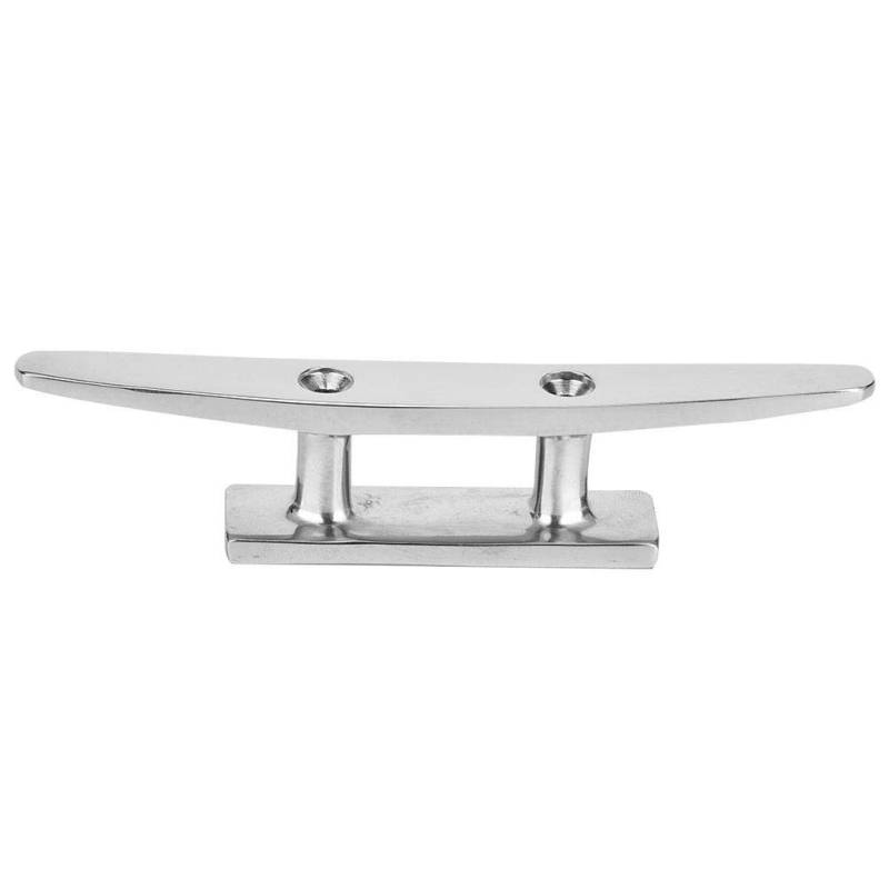 Boat Cleat Stainless Steel Base Cleat Boat Base Cleat Edelstahl Basis Basis Spiegel polierter Bootszubehör Basis Basis Marine Seilbasis (5 Zoll) von EBTOOLS