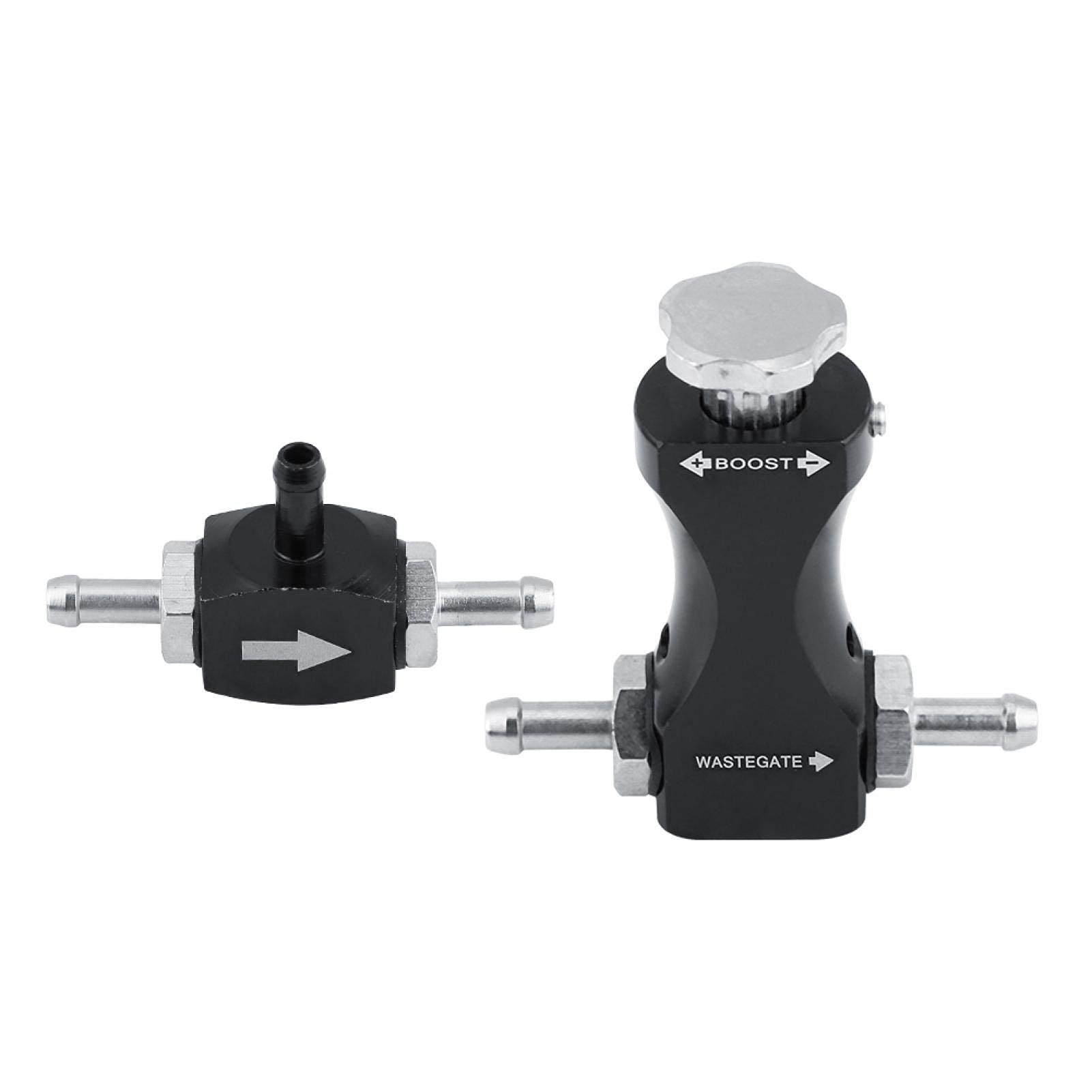 Boost Controller Turbo-Professioneller Dampfrad Turbo Boost Controller Einstellbares Manuelles Turbo Boost Controller Kit Bilaterales T-Stück-Entlüftungsventil Mit Montagehalterung Universal Boost Controller Turbo-Professioneller Dampfrad Turbo Boost Controller Einstellbares Manuelles Turbo Boost Controller Kit Bilaterales T-Stück-Entlüftungsventil Mit Montagehalterung Universal von EBTOOLS