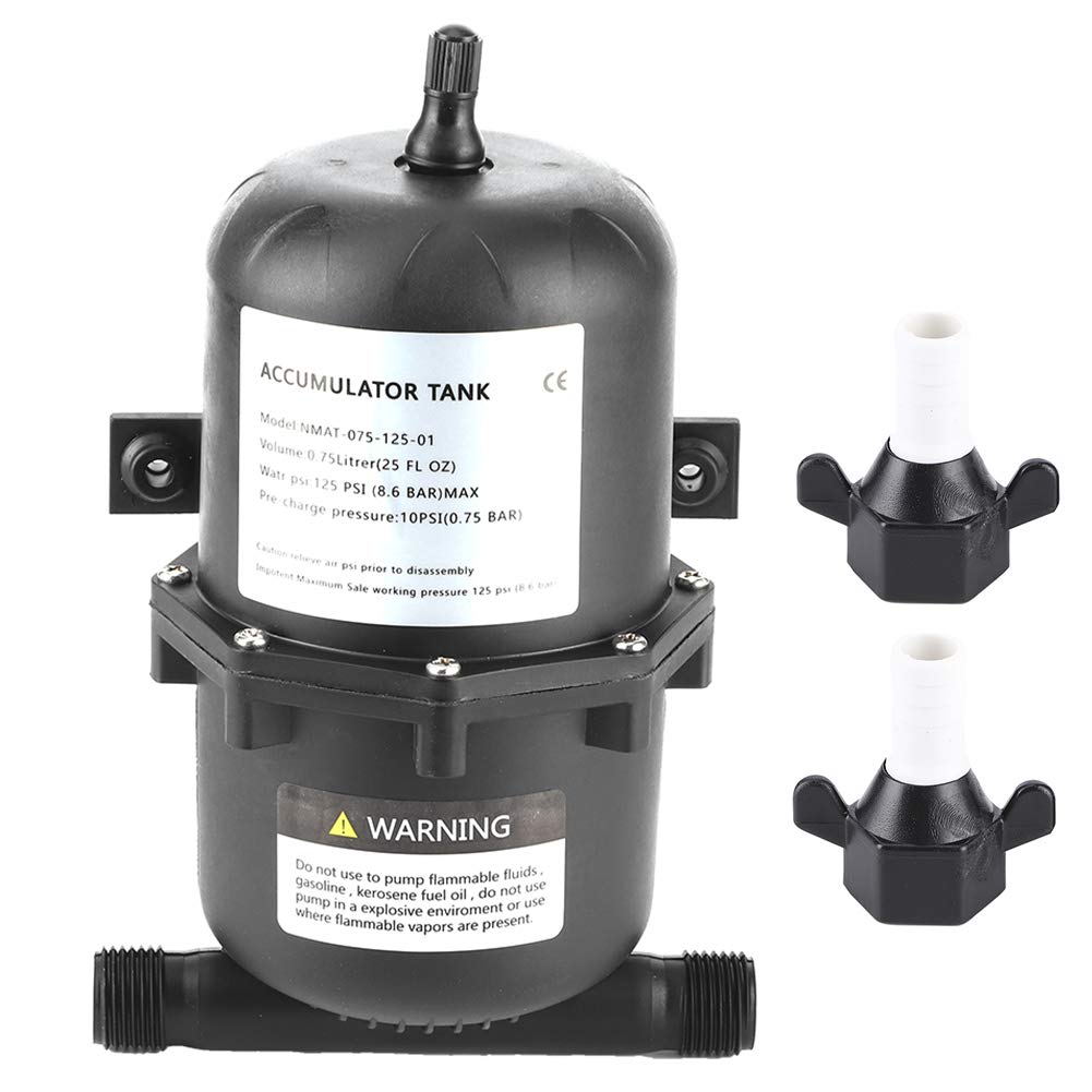 Druckspeicher-Speicherbehälter Für Boote, Speicherdrucktank Wasserpumpen-Durchflussregelung 0,75 L 125 Psi Wasserdicht Für Marine-Wohnmobilboote Druckspeicher-Speicherbehälter Für Boote, Speicherdrucktank Wasserpumpen-Durchflussregelung 0,75 L 125 Psi Wasserdicht Für Marine-Wohnmobilboote von EBTOOLS