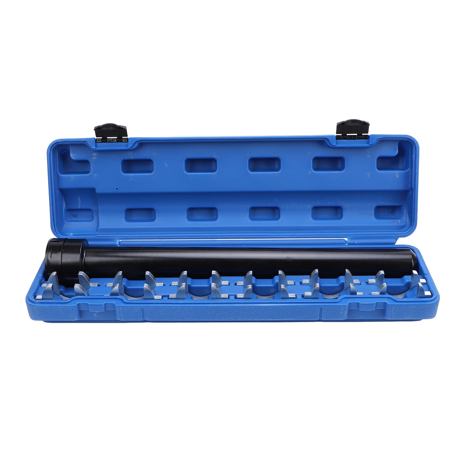 EBTOOLS /2in Drive Inner -Tool -Tool Kit mit 12 Universal Crowfoot Adaptern für Autos, Pickups, SUVs Einfach zu Bedienen, Bequemer Aufbewahrung von EBTOOLS