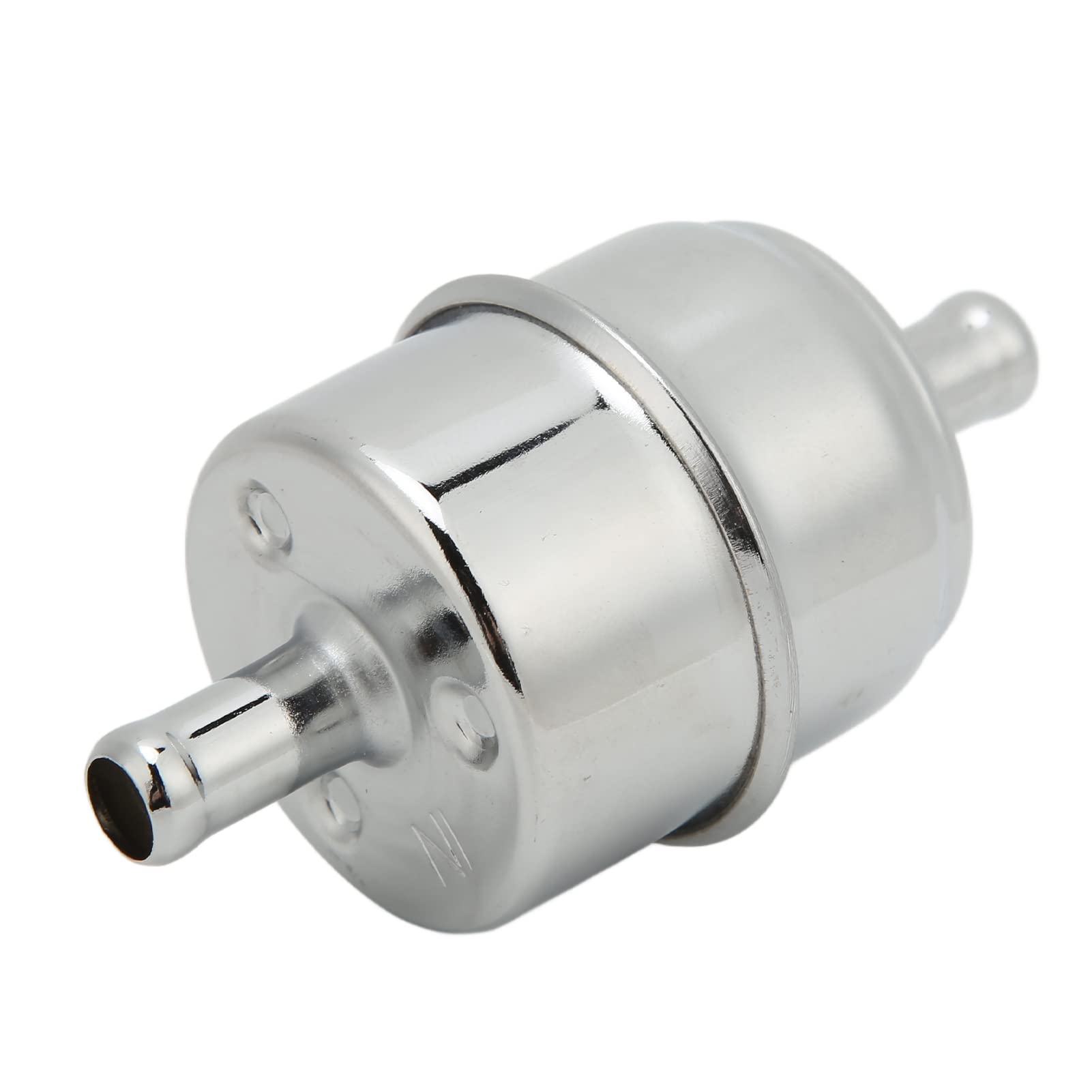 3/8 Inline-Kraftstofffilter High Flow Metall-Kraftstofffilter Inline-Schlauch 9746 Chrom Universal Ersatz für 3/8 Inline-Kraftstofffilter High Flow Metall-Kraftstofffilter Inline-Schlauch 9746 Chrom Universal Ersatz für von EBTOOLS