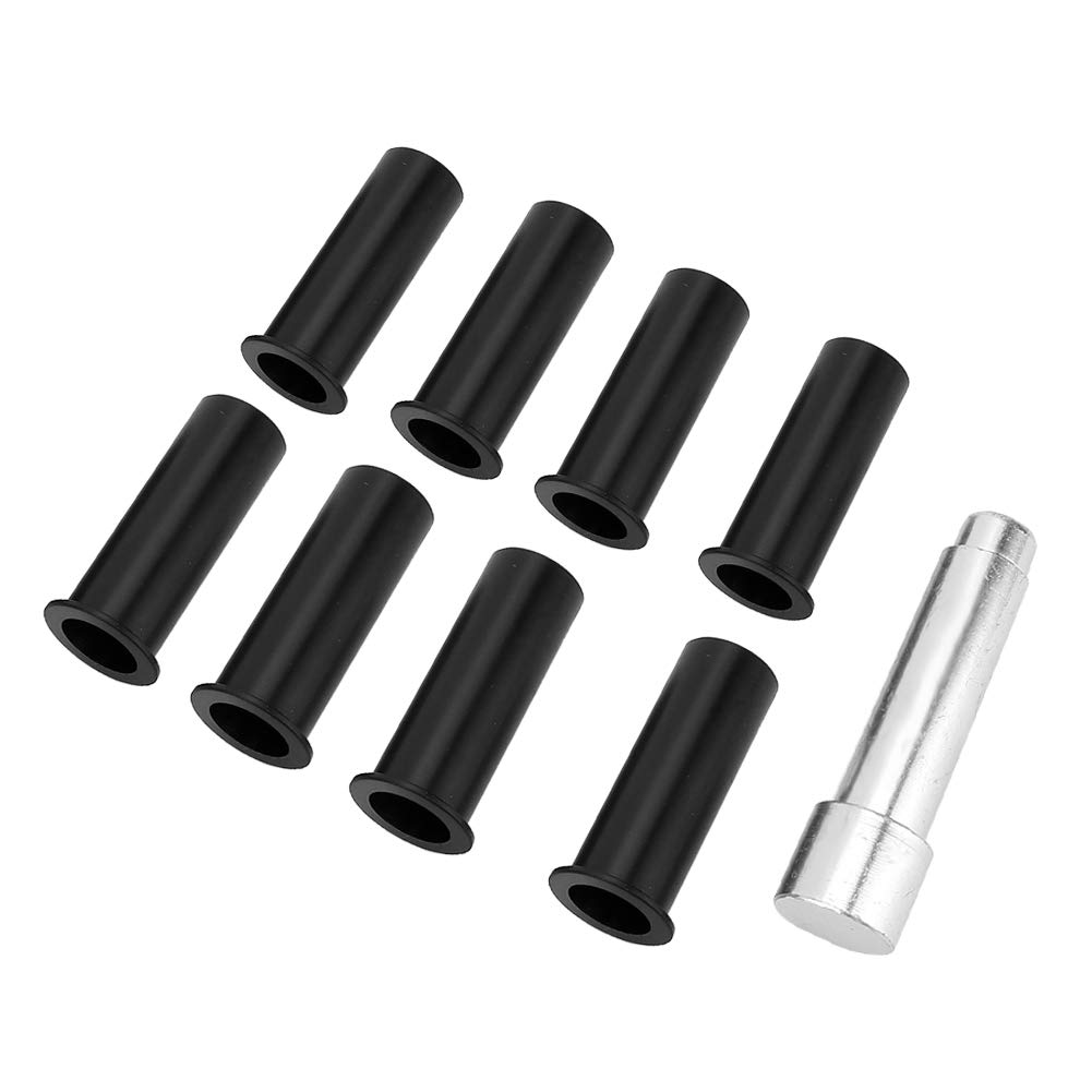 EBTOOLS 8 Stücke Türscharnier Pin Liner Buchsen Kit Fit Für Jeep Wrangler JKU 07 18 2 Tür für Jeep JK Türscharnier Buchsen Buchse für Wrangler Liner Scharniere Delrin JL Liner Einsätze 2016 von EBTOOLS