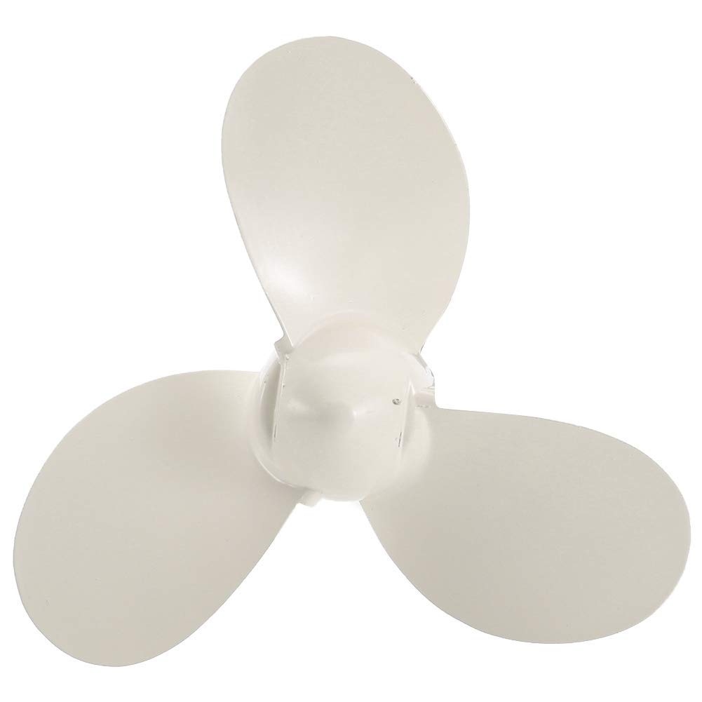 EBTOOLS Außenbordmotorpropeller 7 1 / 4x5-A 3 Klingen Außenbordpropeller aus Aluminiumlegierung Schiffsmotorpropeller für 2-Takt 2PS 2,5PS von EBTOOLS