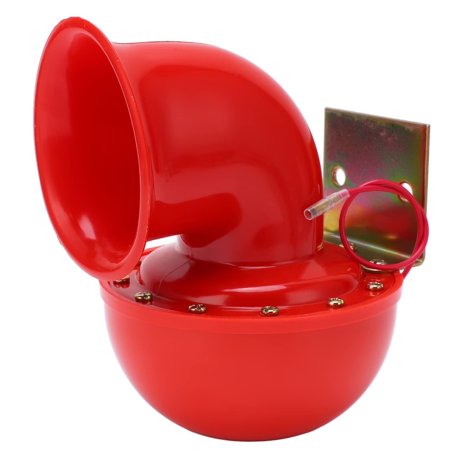 EBTOOLS Automotive Ersatz Bull Sound Elektrische Hupe Autohupe 150db Rote Lufthupe Elektrische Bull Hupe Kuh Sound Metallhupe für LKW Zug Boot Motorrad Auto EBTOOLS Automotive Ersatz Bull Sound Elektrische Hupe Autohupe 150db Rote Lufthupe Elektrische Bull Hupe Kuh Sound Metallhupe für LKW Zug Boot Motorrad Auto von EBTOOLS