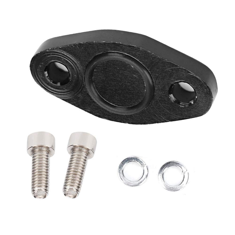 Block Off Plate, 18T Motor SAi Löschen Block Off Plate Billet Aluminium Auspuffzubehör Passend für B5 B6 Block Off Plate, 18T Motor SAi Löschen Block Off Plate Billet Aluminium Auspuffzubehör Passend für B5 B6 von EBTOOLS