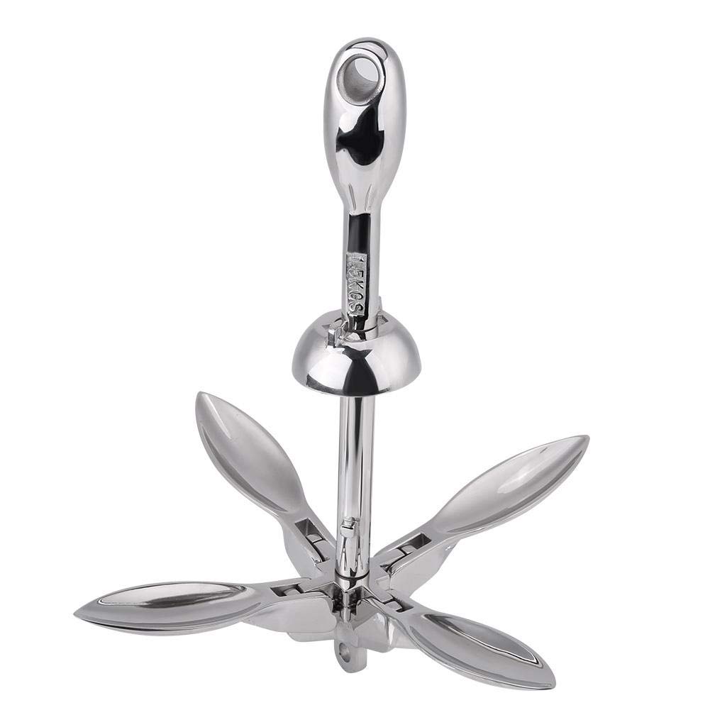 Faltbarer Grapnel Anker Anker für Boote Klappanker Grapnel Kajak Anker Boot Anker Faltbar 1.5KG Edelstahl Boot Folding Grapnel Anker Docking Hardware für Marine Yacht Faltbarer Grapnel Anker Anker für Boote Klappanker Grapnel Kajak Anker Boot Anker Faltbar 1.5KG Edelstahl Boot Folding Grapnel Anker Docking Hardware für Marine Yacht von EBTOOLS