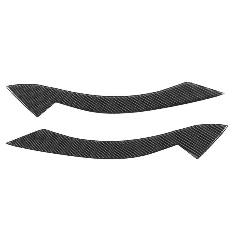 Für Z4 Eyebrows - Scheinwerfer Augenbraue Scheinwerfer Augenlider Zieraufkleber Paar Kohlefaser Scheinwerfer Augenbrauen Augenlid Einfache Installation Dekoration Styling Aufkleber Passend Für Z4 E8 von EBTOOLS
