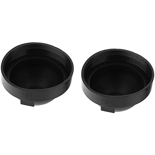 EBTOOLS Scheinwerfer-Staubschutz, 2 Stück, 90 Mm, Schwarzer Gummi, Auto-LED-Scheinwerfer-Staubschutz, Gehäuse, Dichtungskappe, Wasserdicht von EBTOOLS