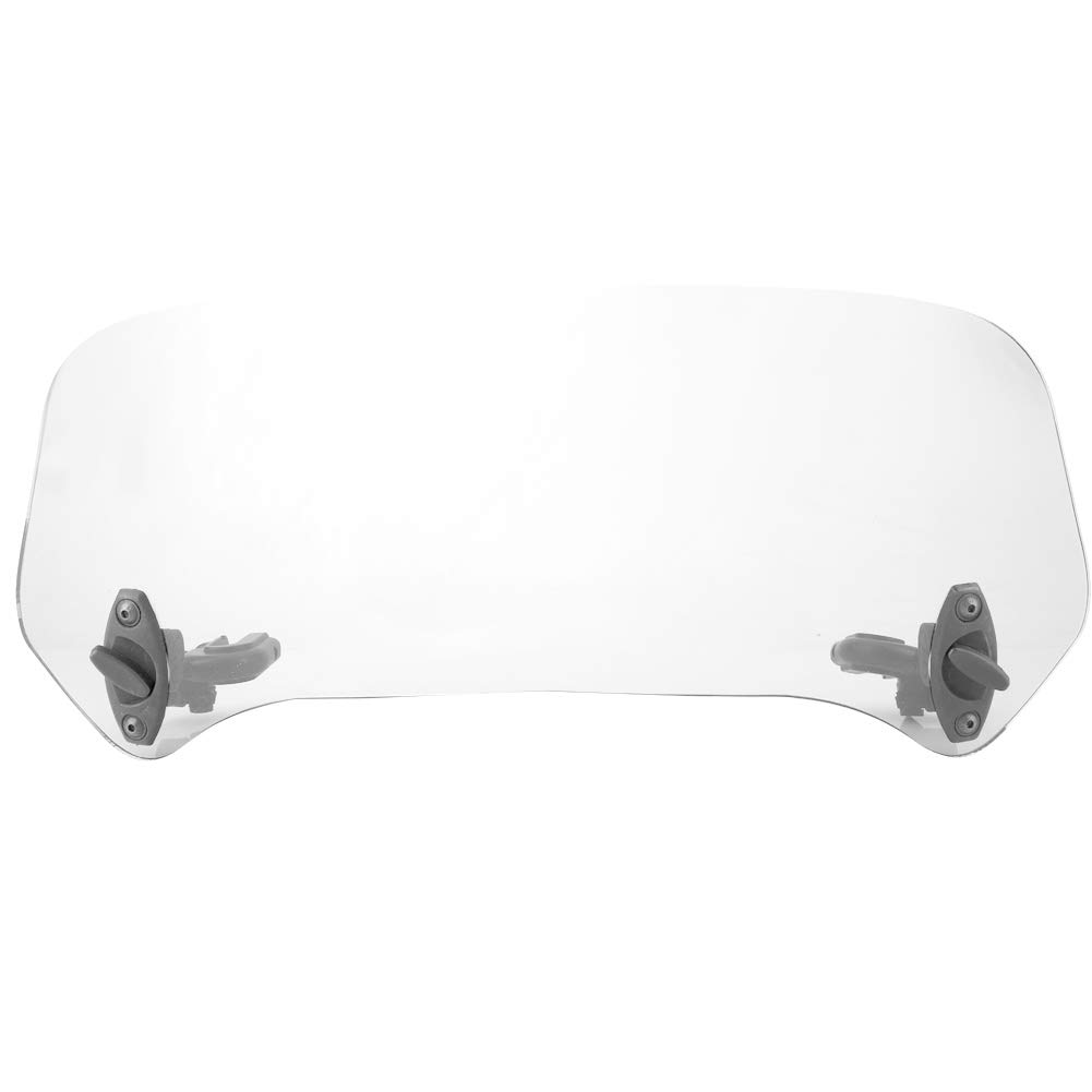 Spoiler Aufsatz Windschild-Verstellbare Clip-On Windschutzscheibe - Motorrad Windabweiser Set Motorrad Windschutzscheibe Spoiler Motorrad Windschut von EBTOOLS
