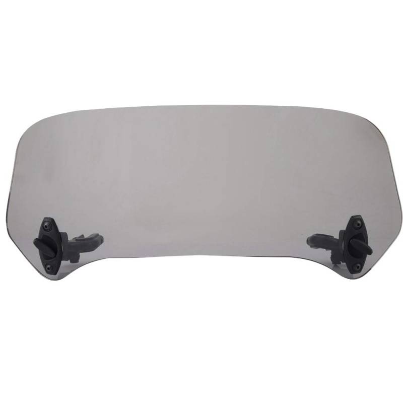 Motorbike Wind Deflector-Verstellbare Clip-On Windschutzscheibe Spoiler Aufsatz Universal Motorrad Modifizierte Windschutzscheibe Windschutzscheibe Spoiler Luftabweiser Geräuchert von EBTOOLS