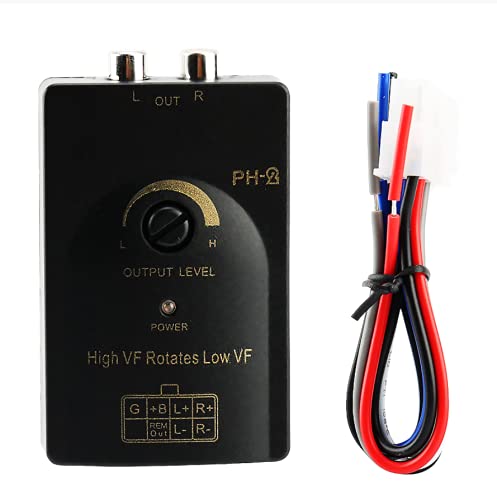 Endstufe Adapter Hi Low Converter Auto Car Ausgang Stereo Lautsprecher High Level Lautsprechersignal für Low Level Adapter mit Verzögerungsfunktion Endstufe Adapter Hi Low Converter Auto Car Ausgang Stereo Lautsprecher High Level Lautsprechersignal für Low Level Adapter mit Verzögerungsfunktion von EBTOOLS