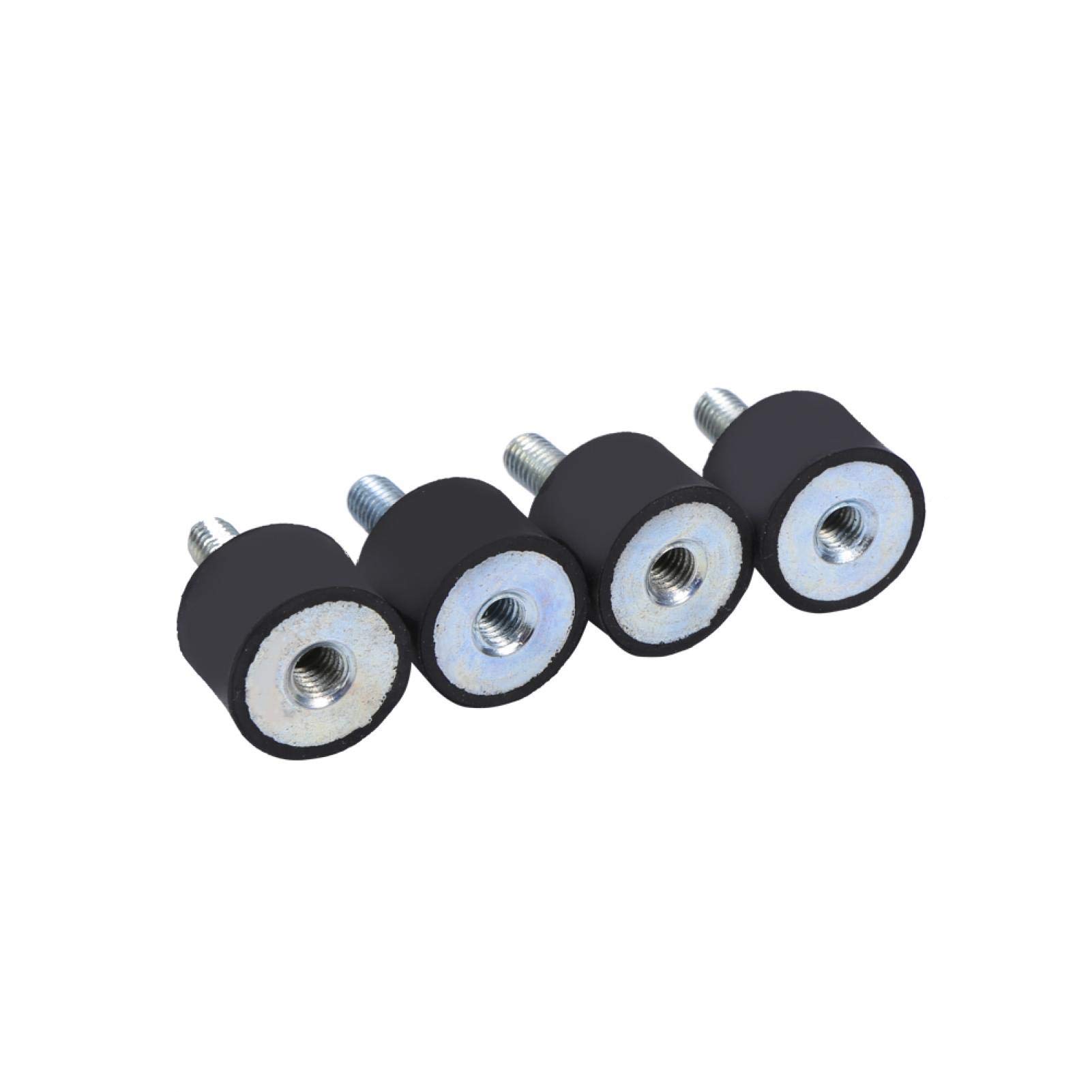 Fahrzeugmodifikation 4x Gummilager Sto?d?mpfer Anti Vibration Silentblock Bobbins M6 von Yctze