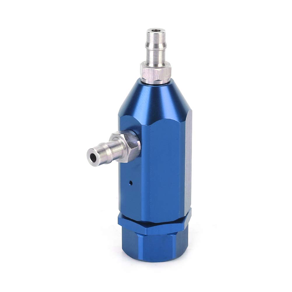 Für Boost Controller - Boost Controller - Manueller Boost-Controller Universal 1-30 Psi Manueller Einstellbarer Turbolader Mit Geschlossenem Regelkreis Psi-Boost-Controller Aluminium(Blau) von EBTOOLS