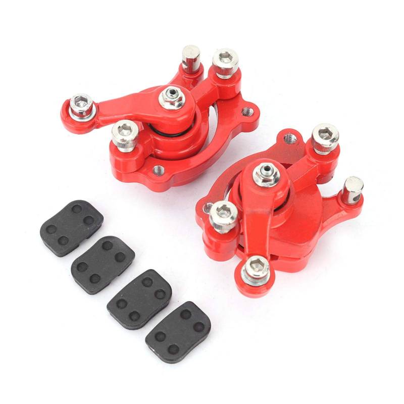 Für Bremssattel Mini Quad Vorne - Scheibenbremsbelag-Set Vorne Hinten Scheibenbremssattel-Kfz-Ersatzbremsbeläge Für Chinesische Mini Moto Kid Atv Quad 43Cc 47Cc 49Cc von EBTOOLS