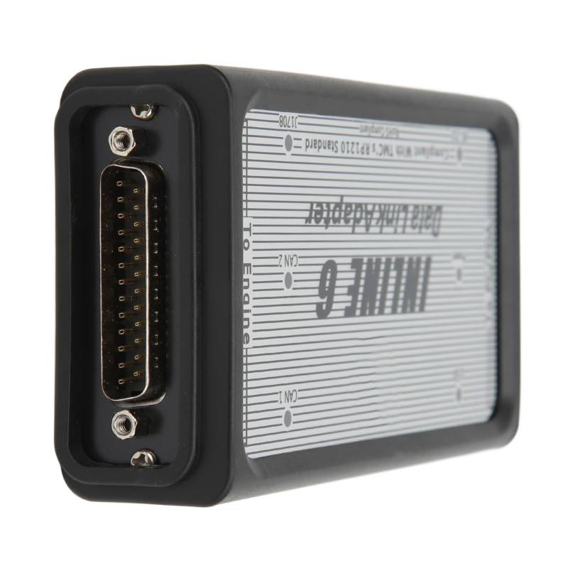 Für Inline 6 Data Link Adapter Kit - Advanced Duty Diagnostic Scanner Für Engine mit J1939 J1708 Compliance & Multisprachiger Unterstützung von EBTOOLS