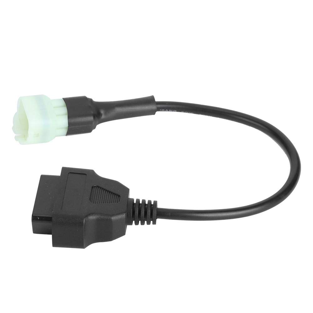 Für Obd Adapter Motorrad - Obd2 6 Pin Auf 16 Pin Motorfehleradapter, 6 Pin Auf 16 Pin Adapterkabel Obd2 Motorfehlerdiagnose Und Detektor Für Motorräder Für Obd Adapter Motorrad - Obd2 6 Pin Auf 16 Pin Motorfehleradapter, 6 Pin Auf 16 Pin Adapterkabel Obd2 Motorfehlerdiagnose Und Detektor Für Motorräder von EBTOOLS