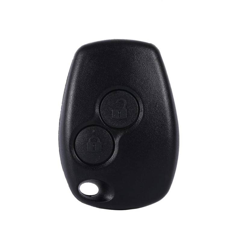Für Schlüssel Clio 3 - Schlüssel Shell 2 Tasten Schwarz, Remote 2 Tasten Auto Auto Schlüsselanhänger Shell Cover Case Für Kangoo Ii 2009-2012 von EBTOOLS