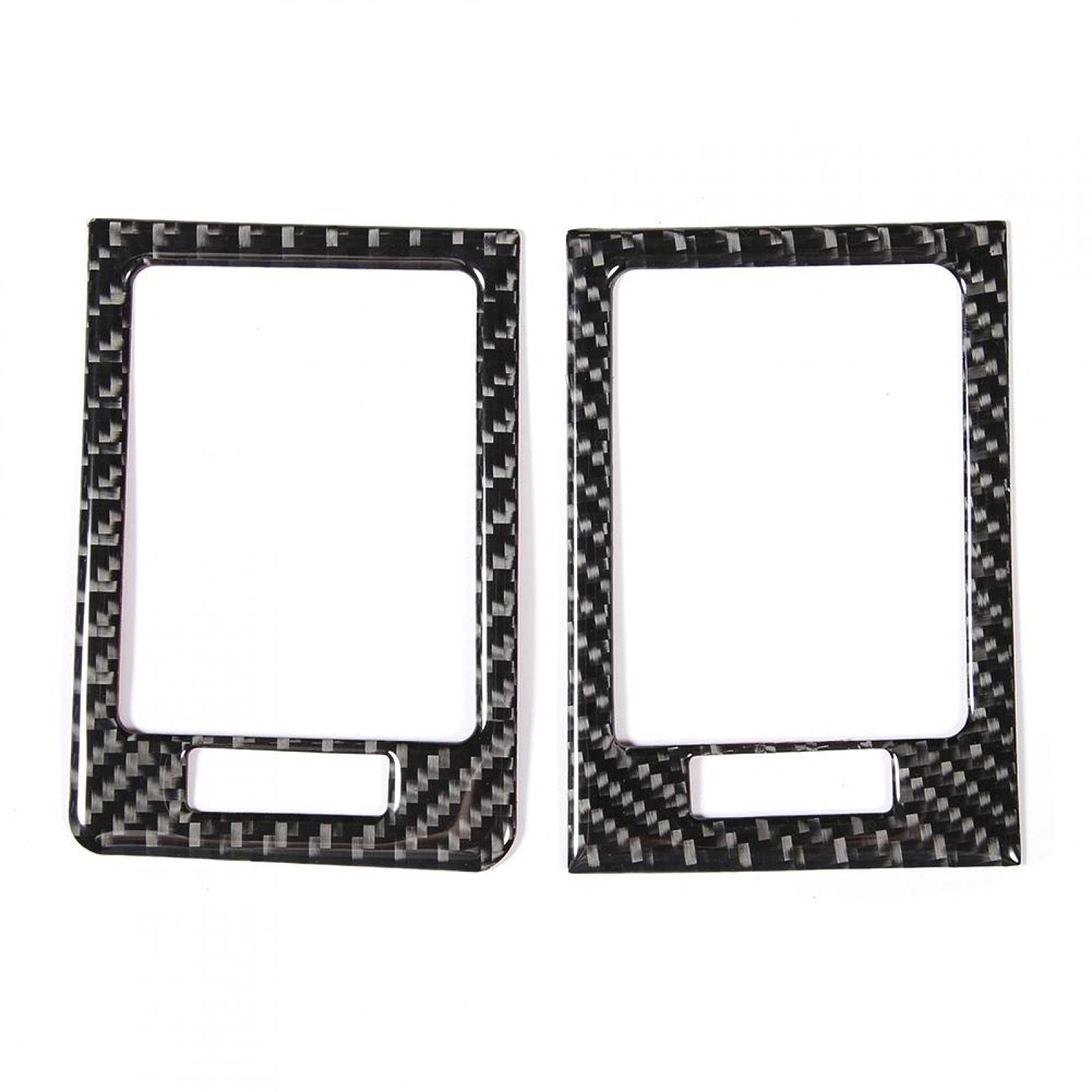 Für W204 Carbon - 2 Stück Control Panel Vent Trim Soft Carbon Fiber Air Outlet Cover Fit Für W204 05-12 Bdeckung Bedienfeld Aufkleber Für W204 Carbon - 2 Stück Control Panel Vent Trim Soft Carbon Fiber Air Outlet Cover Fit Für W204 05-12 Bdeckung Bedienfeld Aufkleber von EBTOOLS