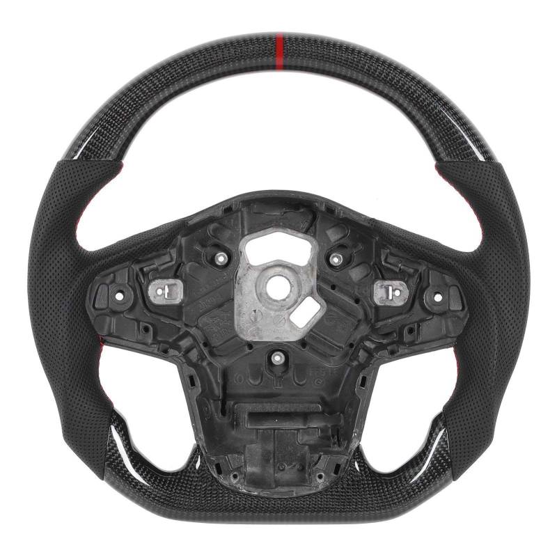 Lenkrad LED-Lenkrad Kohlefaser Carbon-Lenkrad Nappa Perforiertes Leder Fit für GR Supra A90 2020+ Carbon-Lenkrad Nappa Perforiertes Leder Fit für GR Supra A90 2020+ von EBTOOLS