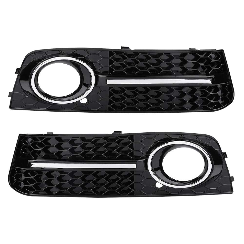 Nebelscheinwerfer Abdeckgitter Nebelscheinwerfer Gitter Nebelscheinwerfer Abdeckung Chrom glänzende Nebelscheinwerfer Abdeckungsgitter Frontgrill passend für A4/S4 B8 09-12 Nebelscheinwerfer Abdeckgitter Nebelscheinwerfer Gitter Nebelscheinwerfer Abdeckung Chrom glänzende Nebelscheinwerfer Abdeckungsgitter Frontgrill passend für A4/S4 B8 09-12 von EBTOOLS