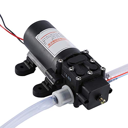 Ölabsaugpumpe, 12V 60W Elektrische Transferpumpe Öl Flüssigkeitsabsaugpumpe Flüssigkeitsabsaugung -Absaugpumpe mit Schläuchen für Boot Auto Motorrad Fahrzeug LKW von EBTOOLS