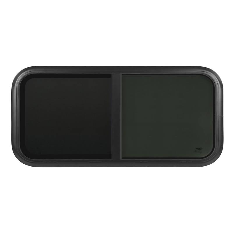 RV-Gleitfenster 1100 X 500 Mm mit Geschmittertem Glas und Bildschirm für Anhänger und mit 0,9 Bis 2,1 Zoll Wandstärke (Für Wandstärke: 43 bis 48 mm) von EBTOOLS