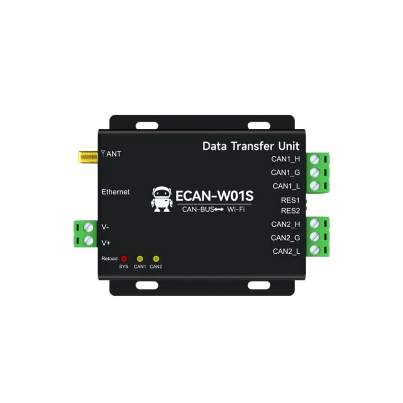 EBYTE CAN2.0 zu WIFI Konverter Serieller Server AP STA ECAN-W01S TCP Gateway CANBUS Heatbeat Watchdog 2-Wege-transparente Cloud-Übertragung von EBYTE