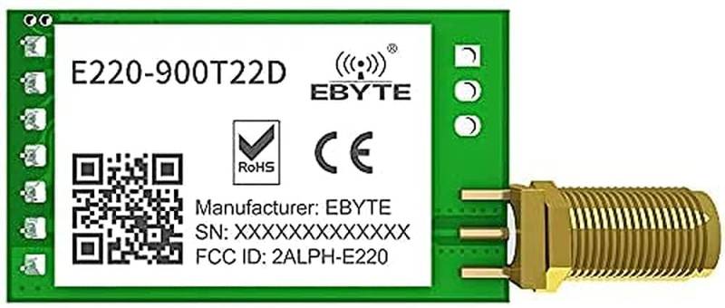 EBYTE LLCC68 LoRa Wireless Serial Port Module 868MHz 915MHz 22dBm E220-900T22D 5km Transceiver Sender Empfänger Kleine Große Reichweite Geringer Stromverbrauch von EBYTE
