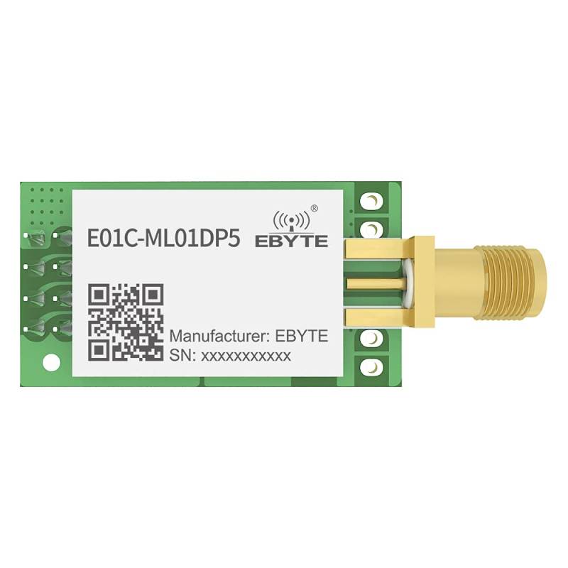 Si24R1 2.4GHz PA LNA rf SPI Modul 100mW 20dBm E01C-ML01DP5 2.5km Long Range Wireless Sender und Empfänger nRF24L01+ von EBYTE