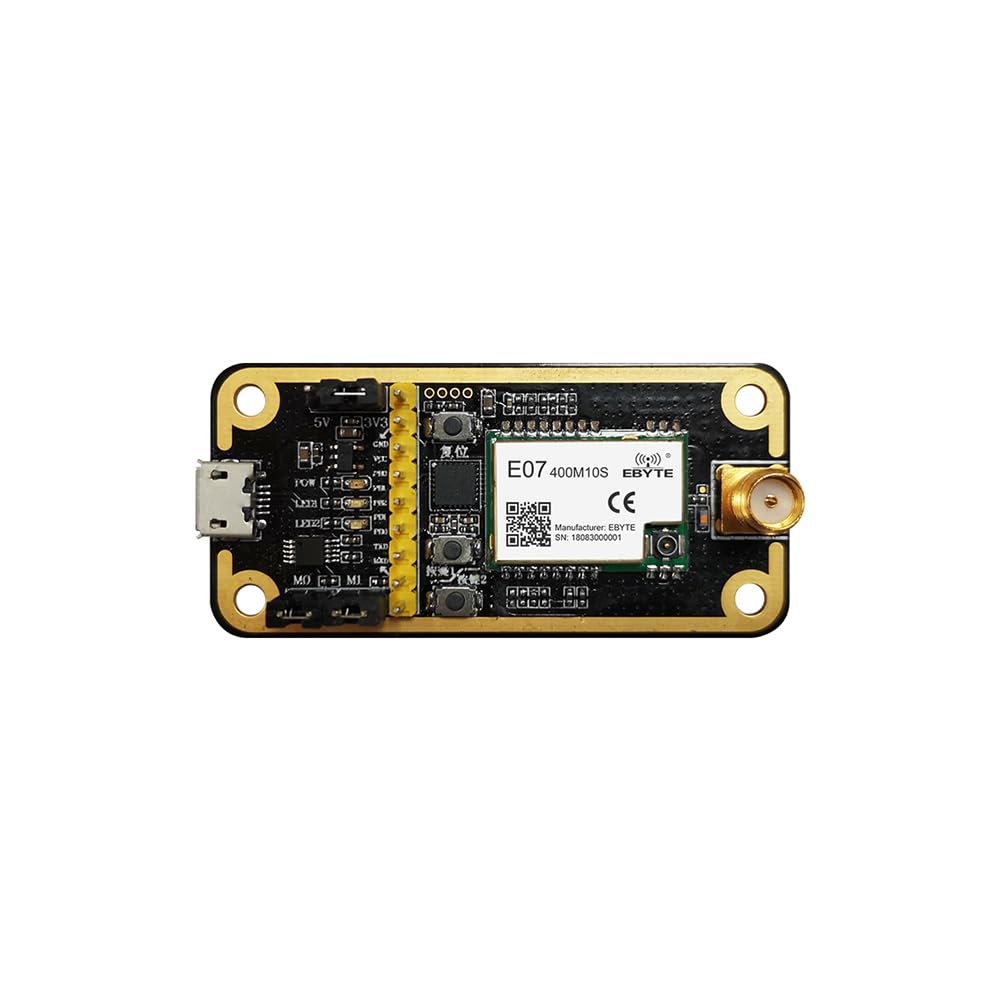 Testboard E07-400M10S Entwicklungsbewertungs-Kit 433 MHz 470 MHz CC1101 10dBm E07-400MBL-01 Testboard E07-400M10S Entwicklungsbewertungs-Kit 433 MHz 470 MHz CC1101 10dBm E07-400MBL-01 von EBYTE