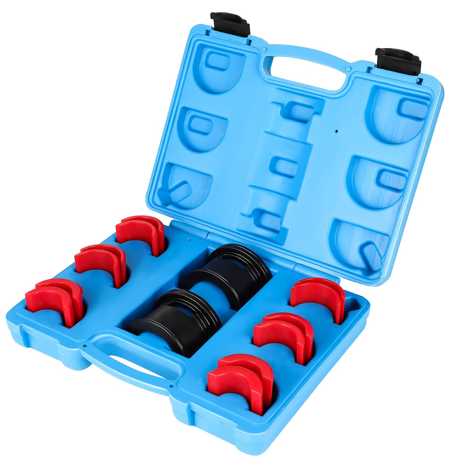 ECCPP 14 Stück Universal Motorrad Fahrrad Gabeldichtung Driver Tool Kit Installer Driver Set 35mm-50mm ECCPP 14 Stück Universal Motorrad Fahrrad Gabeldichtung Driver Tool Kit Installer Driver Set 35mm-50mm von ECCPP