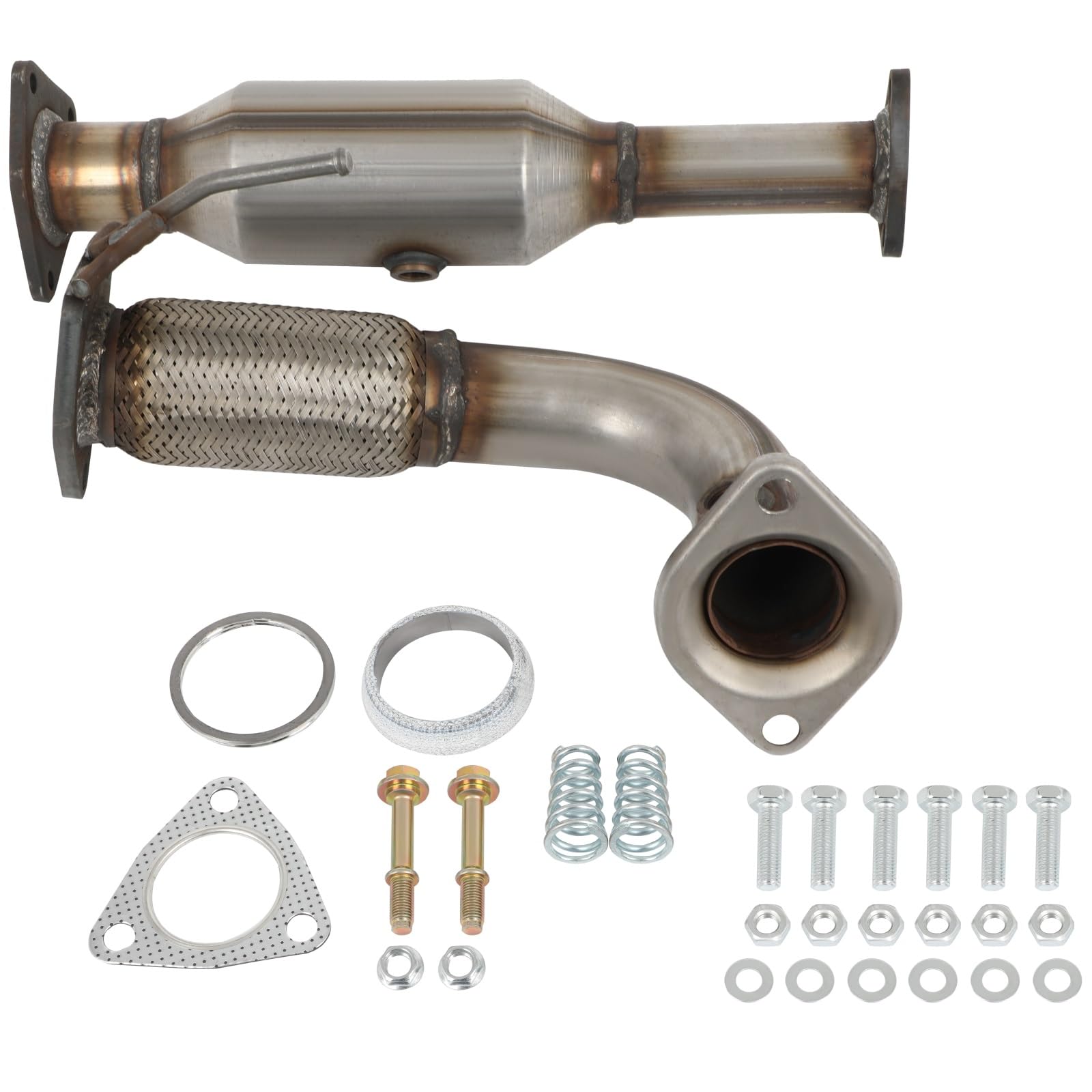 ECCPP 16299 52349 Katalysator, direkter Ersatz für Honda für Accord 2003 2004 2005 2006 2007, 2,4 l, EPA-konform, 2 Stück ECCPP 16299 52349 Katalysator, direkter Ersatz für Honda für Accord 2003 2004 2005 2006 2007, 2,4 l, EPA-konform, 2 Stück von ECCPP