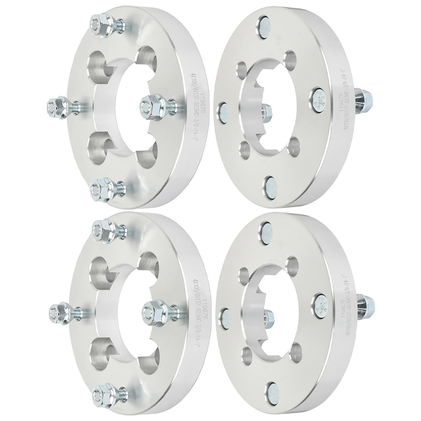ECCPP 2,5 cm große Radverbreiterung, 4 x 100 bis 4 x 137, 4 Lugen, Spurverbreiterung, passend für 1998–2004, Honda TRX450FM FourTrax Foreman S ECCPP 2,5 cm große Radverbreiterung, 4 x 100 bis 4 x 137, 4 Lugen, Spurverbreiterung, passend für 1998–2004, Honda TRX450FM FourTrax Foreman S von ECCPP