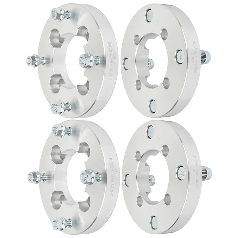 ECCPP 2,5 cm große Radverbreiterung, 4 x 100 bis 4 x 137, 4 Lugen, Spurverbreiterung, passend für 1998–2004, Honda TRX450FM FourTrax Foreman S von ECCPP