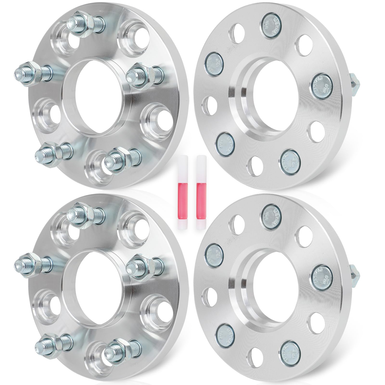 ECCPP 4 Stück 15 mm Spurverbreiterung 5 x 4,5 5 x 114,3 Radabstandshalter Adapter-Set mit M 12 x 1,5 64,1 mm Nabenbohrung für Accord Civic CL Crosstour CR-V CR-Z CSX Element HR-V ILX 5 Lug Silber ECCPP 4 Stück 15 mm Spurverbreiterung 5 x 4,5 5 x 114,3 Radabstandshalter Adapter-Set mit M 12 x 1,5 64,1 mm Nabenbohrung für Accord Civic CL Crosstour CR-V CR-Z CSX Element HR-V ILX 5 Lug Silber von ECCPP